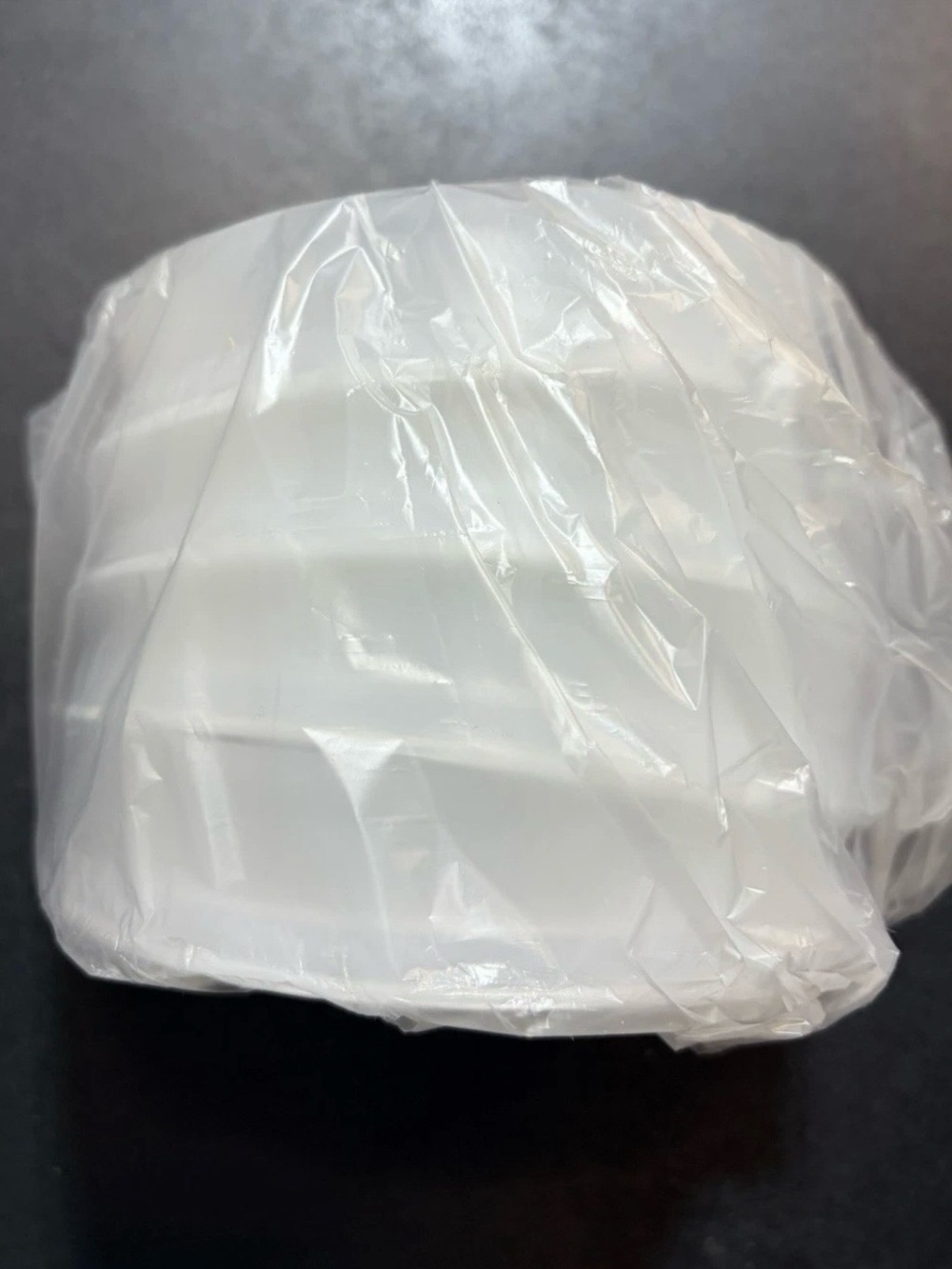 Tupperware hamburger keeper no lid new